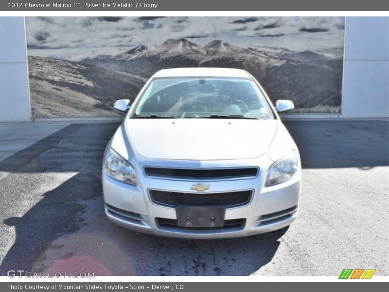 Silver Ice Metallic / Ebony 2012 Chevrolet Malibu LT