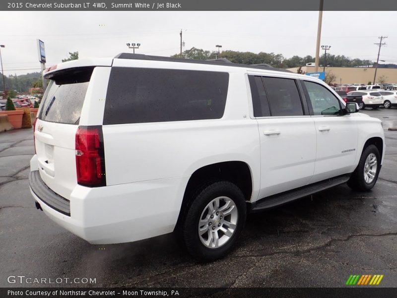 Summit White / Jet Black 2015 Chevrolet Suburban LT 4WD