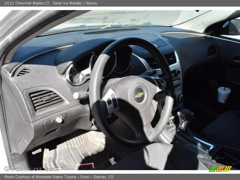 Silver Ice Metallic / Ebony 2012 Chevrolet Malibu LT
