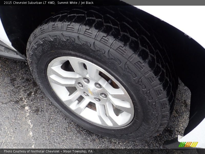 Summit White / Jet Black 2015 Chevrolet Suburban LT 4WD