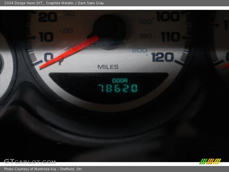 Graphite Metallic / Dark Slate Gray 2004 Dodge Neon SXT