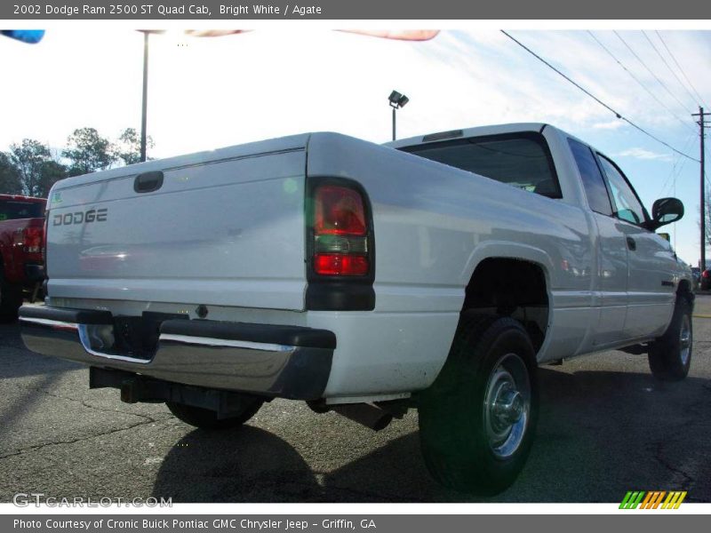 Bright White / Agate 2002 Dodge Ram 2500 ST Quad Cab