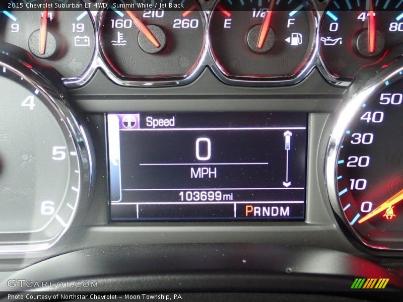 Summit White / Jet Black 2015 Chevrolet Suburban LT 4WD