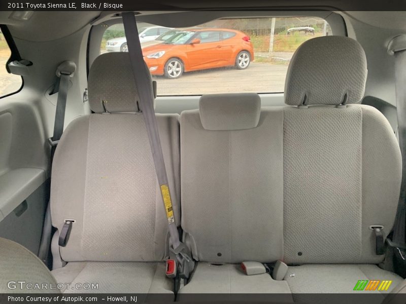 Black / Bisque 2011 Toyota Sienna LE