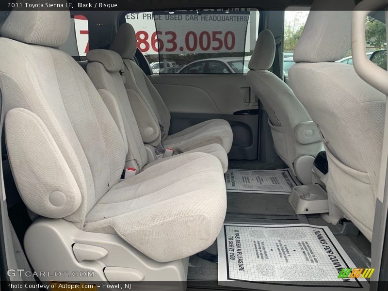 Black / Bisque 2011 Toyota Sienna LE