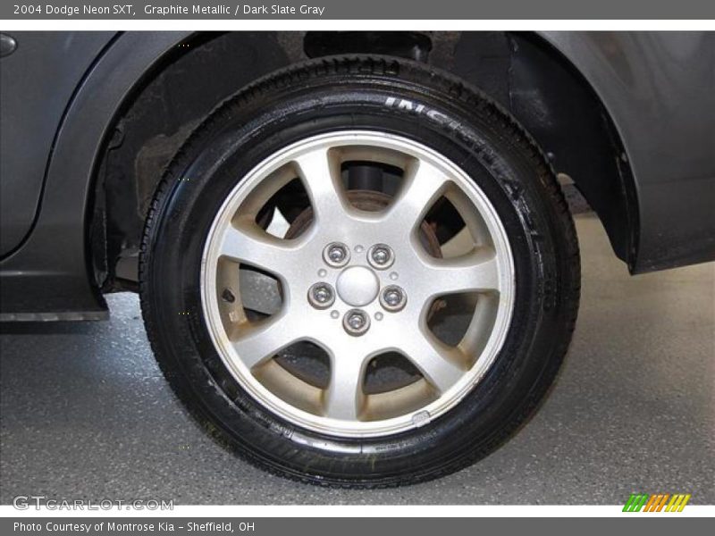 Graphite Metallic / Dark Slate Gray 2004 Dodge Neon SXT