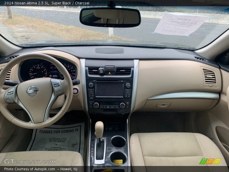 Super Black / Charcoal 2014 Nissan Altima 2.5 SL