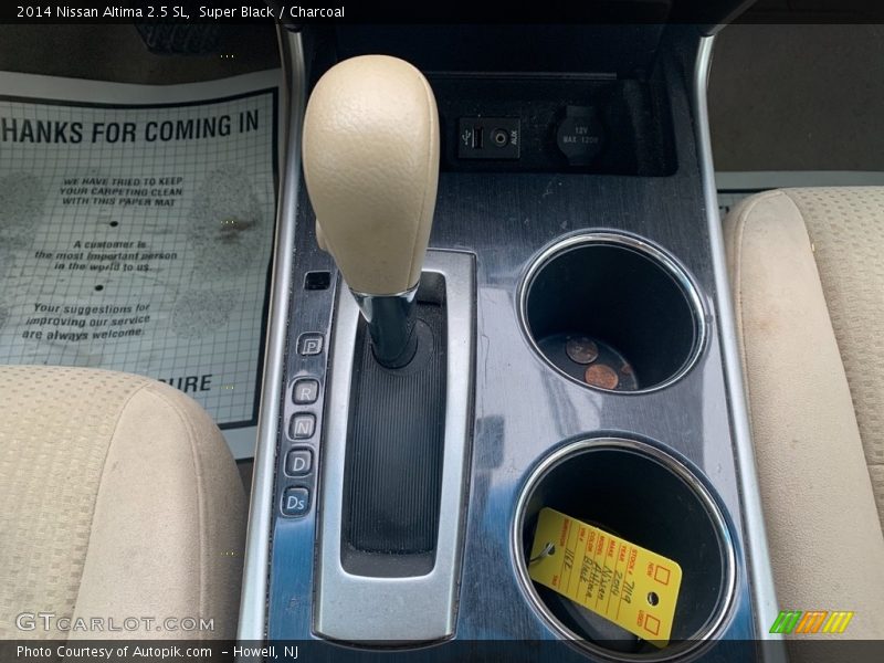 Super Black / Charcoal 2014 Nissan Altima 2.5 SL