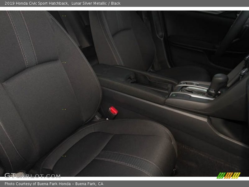 Lunar Silver Metallic / Black 2019 Honda Civic Sport Hatchback
