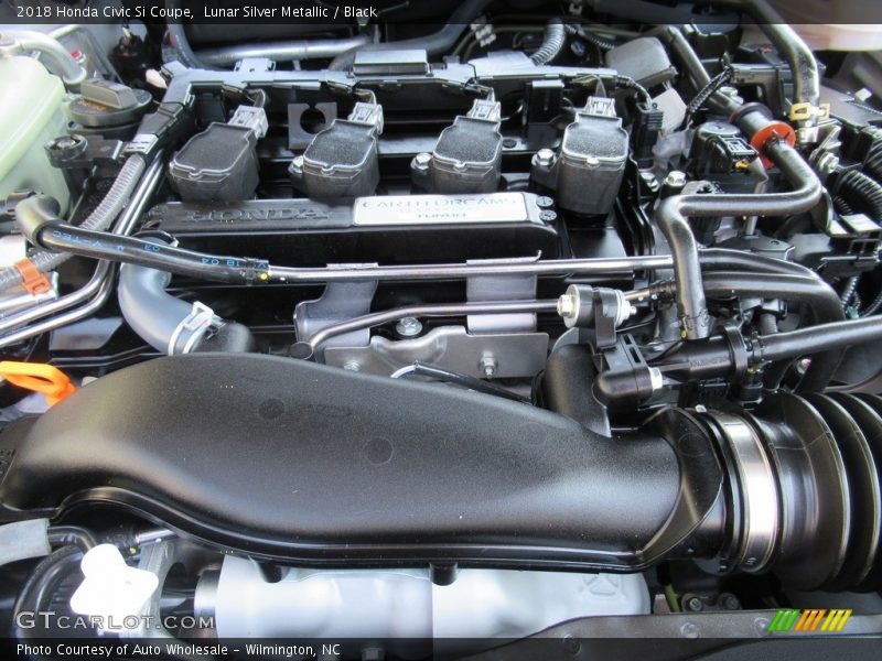 Lunar Silver Metallic / Black 2018 Honda Civic Si Coupe