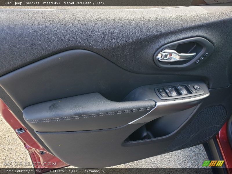 Velvet Red Pearl / Black 2020 Jeep Cherokee Limited 4x4