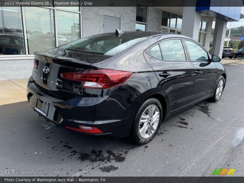 Phantom Black / Gray 2020 Hyundai Elantra SEL