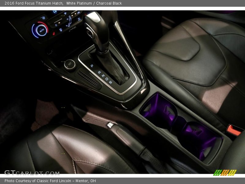 White Platinum / Charcoal Black 2016 Ford Focus Titanium Hatch