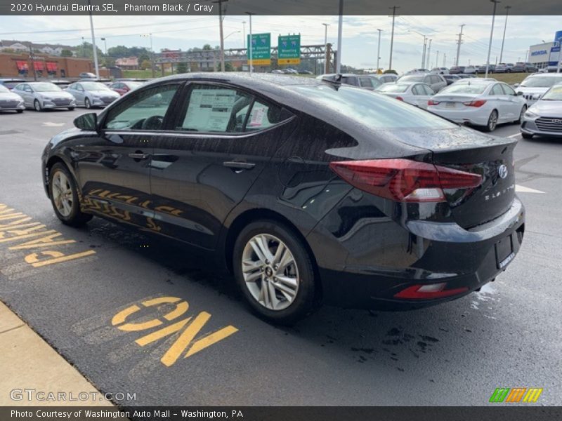 Phantom Black / Gray 2020 Hyundai Elantra SEL