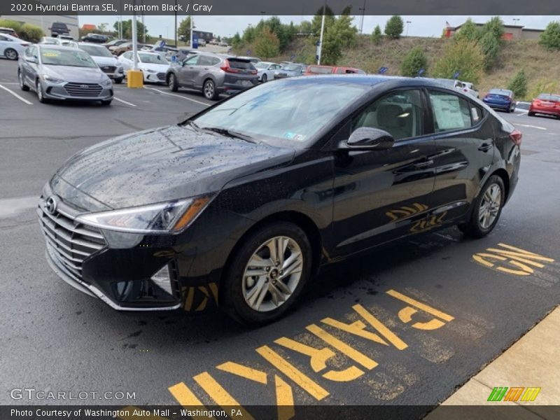 Phantom Black / Gray 2020 Hyundai Elantra SEL