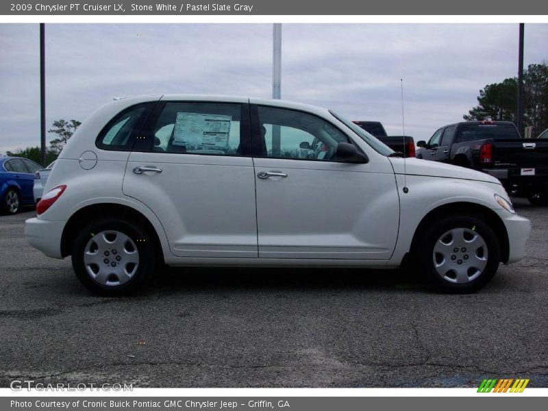 Stone White / Pastel Slate Gray 2009 Chrysler PT Cruiser LX