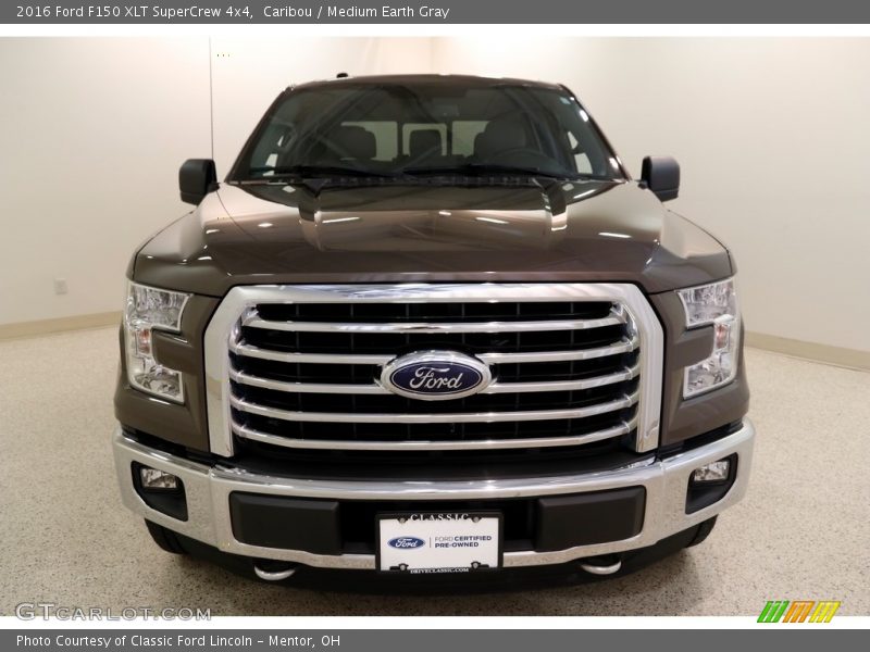 Caribou / Medium Earth Gray 2016 Ford F150 XLT SuperCrew 4x4