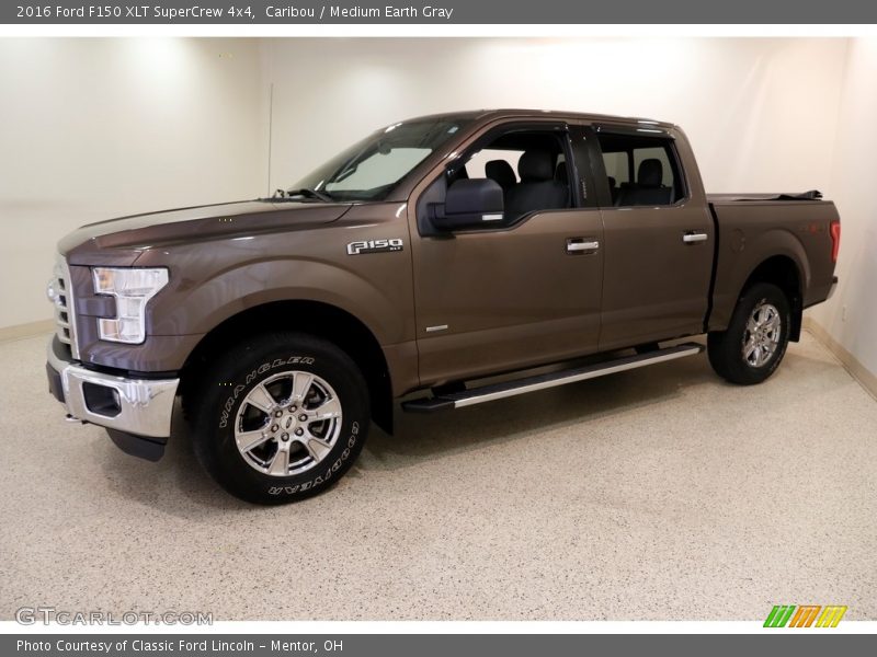 Caribou / Medium Earth Gray 2016 Ford F150 XLT SuperCrew 4x4