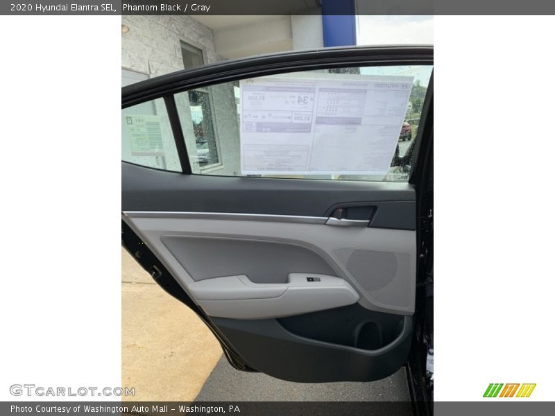 Phantom Black / Gray 2020 Hyundai Elantra SEL
