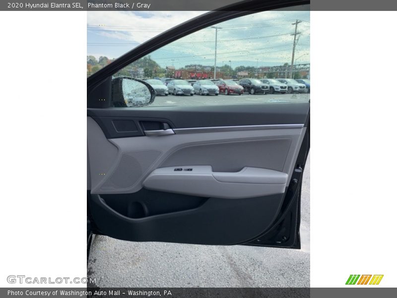 Phantom Black / Gray 2020 Hyundai Elantra SEL