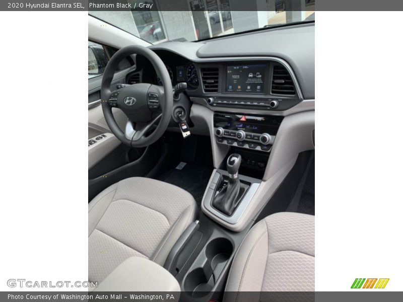 Phantom Black / Gray 2020 Hyundai Elantra SEL