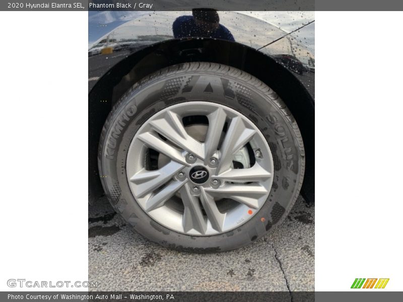 Phantom Black / Gray 2020 Hyundai Elantra SEL