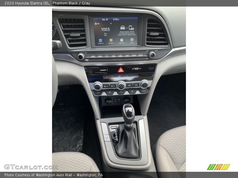 Phantom Black / Gray 2020 Hyundai Elantra SEL