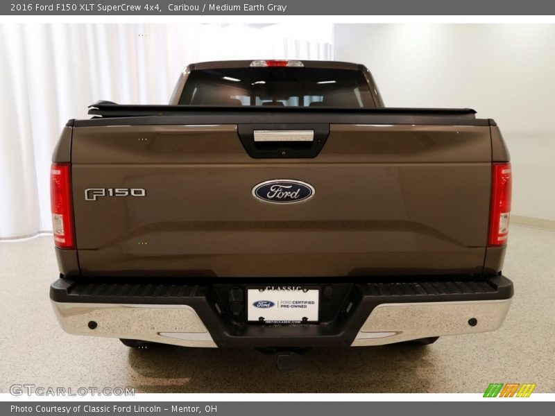 Caribou / Medium Earth Gray 2016 Ford F150 XLT SuperCrew 4x4