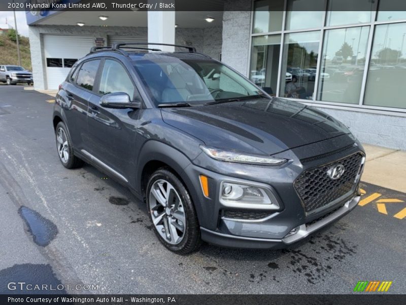 Front 3/4 View of 2020 Kona Limited AWD