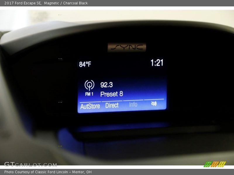 Magnetic / Charcoal Black 2017 Ford Escape SE