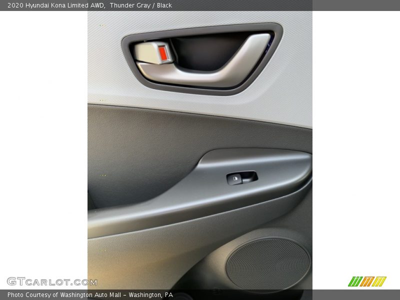 Thunder Gray / Black 2020 Hyundai Kona Limited AWD
