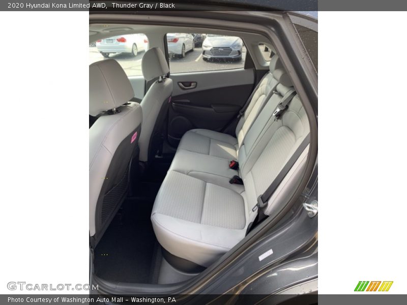 Thunder Gray / Black 2020 Hyundai Kona Limited AWD