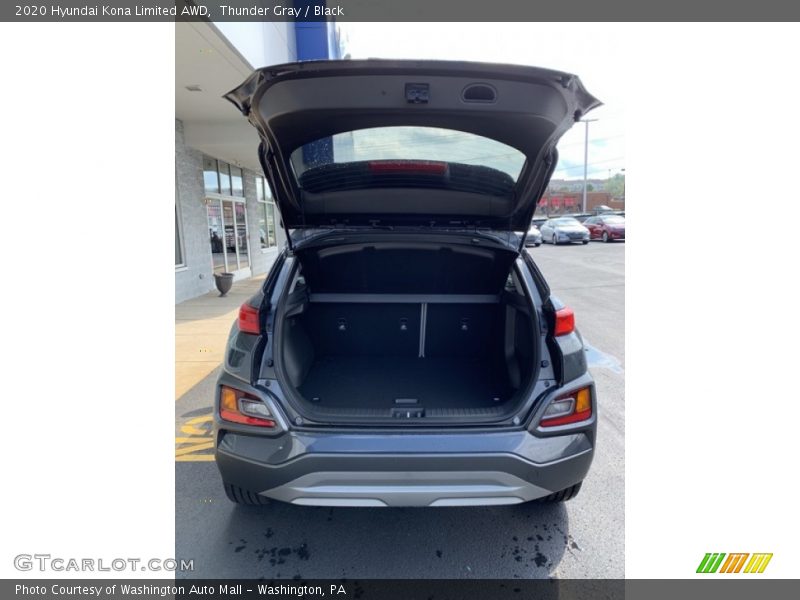 Thunder Gray / Black 2020 Hyundai Kona Limited AWD