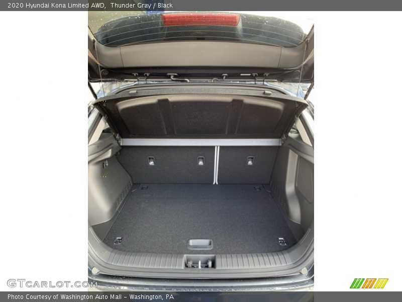 Thunder Gray / Black 2020 Hyundai Kona Limited AWD