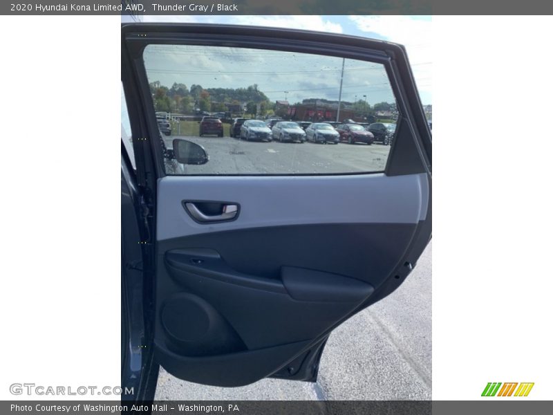 Thunder Gray / Black 2020 Hyundai Kona Limited AWD