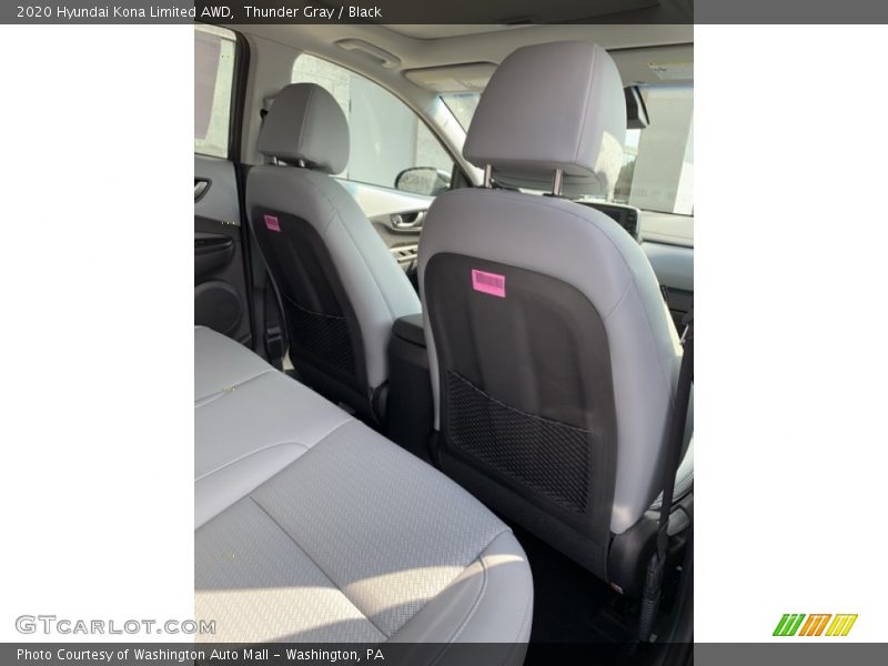 Thunder Gray / Black 2020 Hyundai Kona Limited AWD