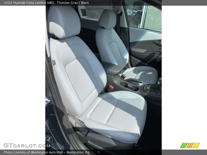 Thunder Gray / Black 2020 Hyundai Kona Limited AWD
