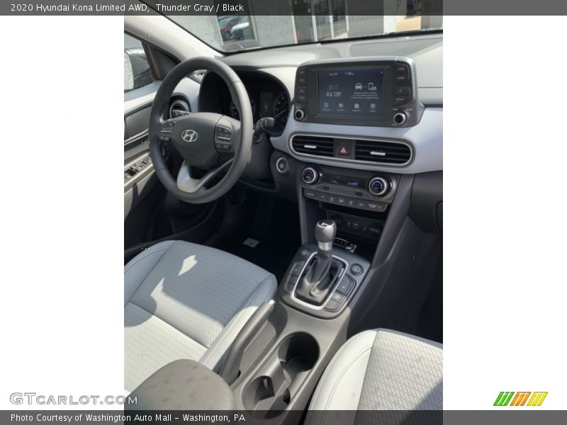 Thunder Gray / Black 2020 Hyundai Kona Limited AWD