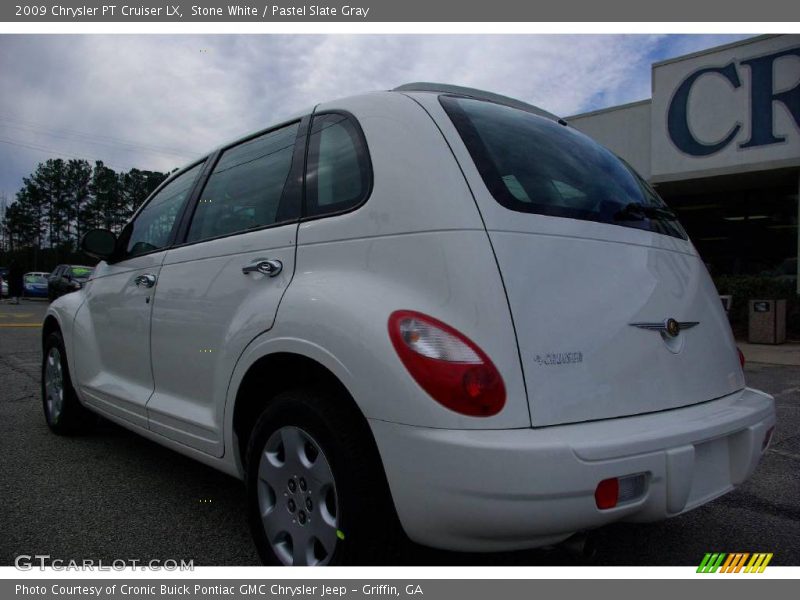 Stone White / Pastel Slate Gray 2009 Chrysler PT Cruiser LX