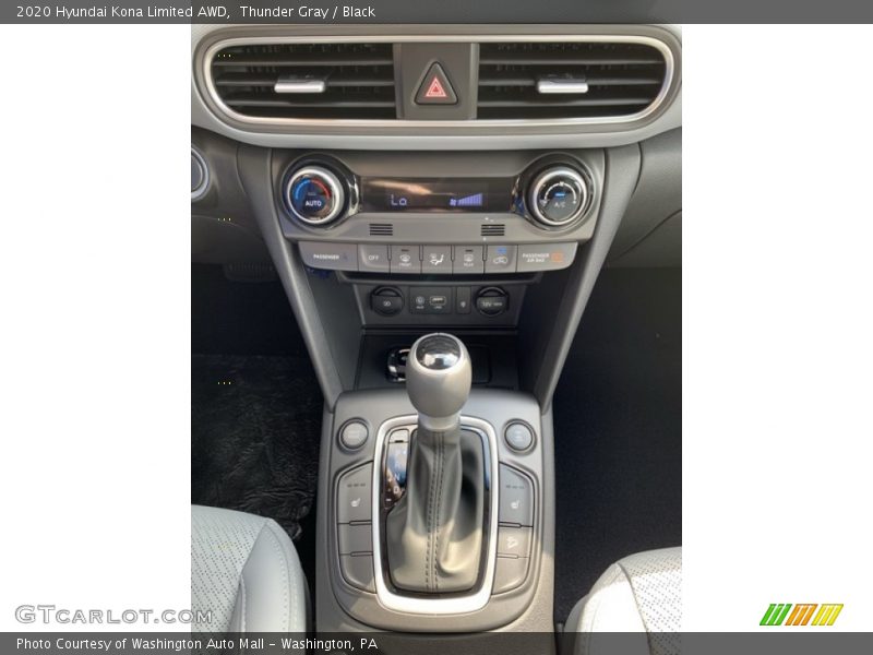 Thunder Gray / Black 2020 Hyundai Kona Limited AWD
