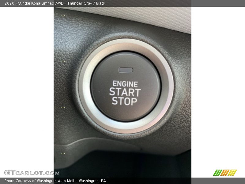 Controls of 2020 Kona Limited AWD
