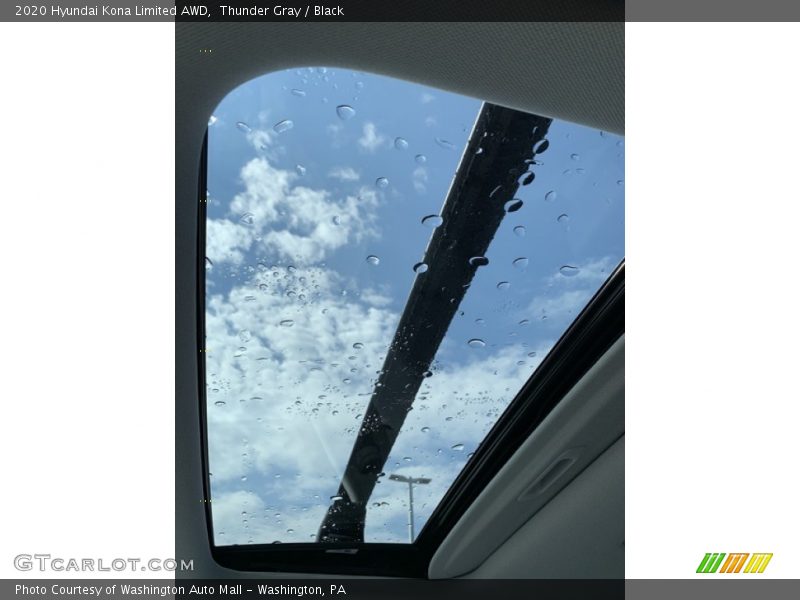 Sunroof of 2020 Kona Limited AWD