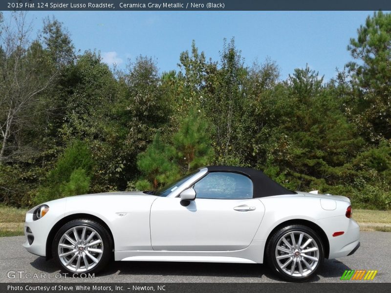 Ceramica Gray Metallic / Nero (Black) 2019 Fiat 124 Spider Lusso Roadster