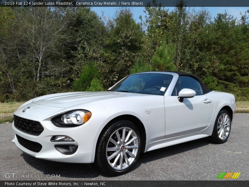 Ceramica Gray Metallic / Nero (Black) 2019 Fiat 124 Spider Lusso Roadster