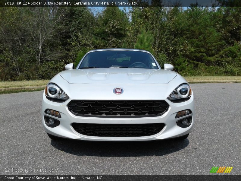 Ceramica Gray Metallic / Nero (Black) 2019 Fiat 124 Spider Lusso Roadster