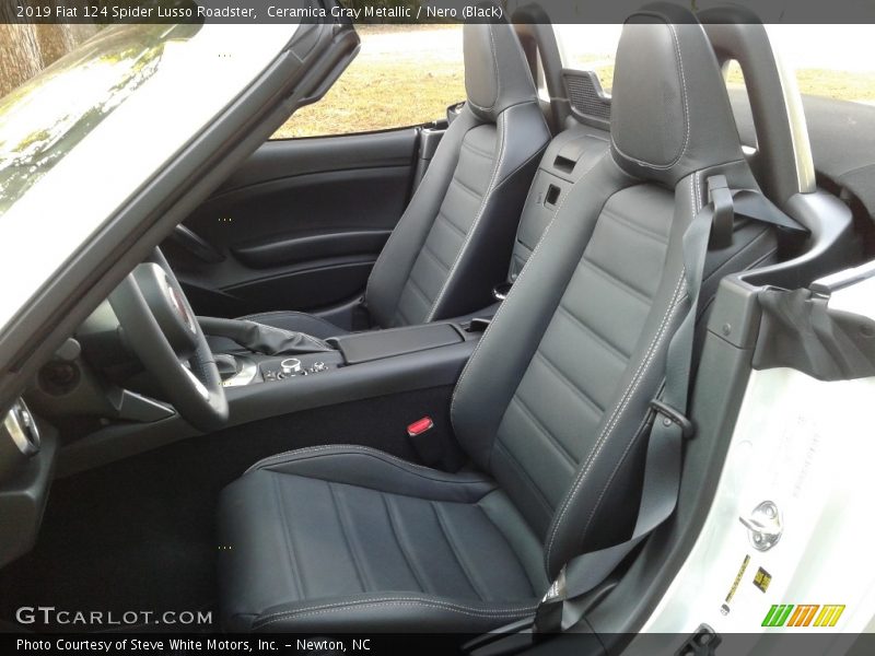 Front Seat of 2019 124 Spider Lusso Roadster