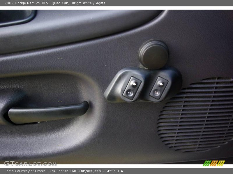 Bright White / Agate 2002 Dodge Ram 2500 ST Quad Cab