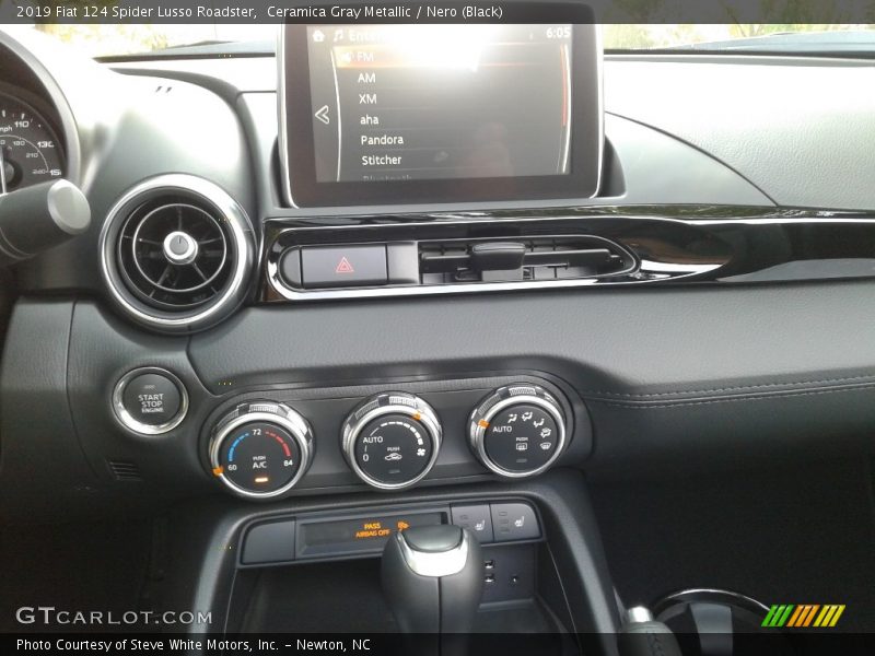Ceramica Gray Metallic / Nero (Black) 2019 Fiat 124 Spider Lusso Roadster