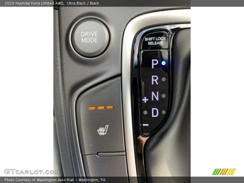 Ultra Black / Black 2020 Hyundai Kona Limited AWD