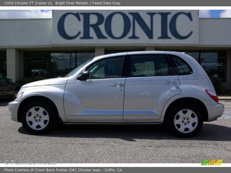 Bright Silver Metallic / Pastel Slate Gray 2009 Chrysler PT Cruiser LX